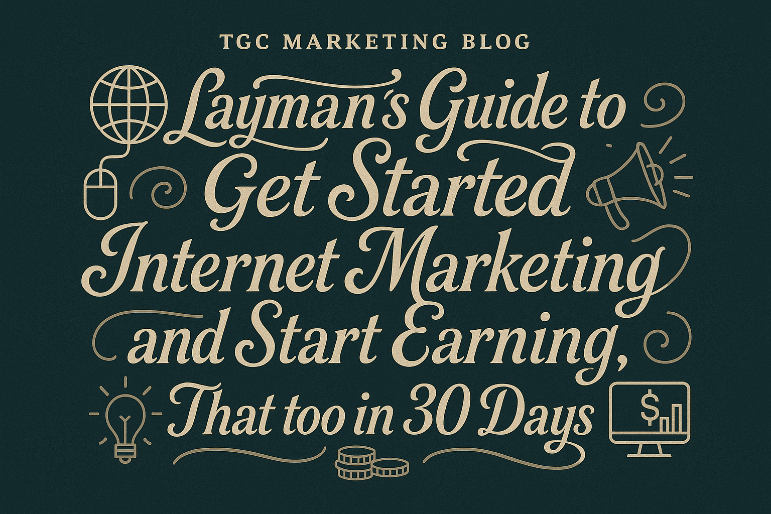Layman’s Guide to Get Start Internet Marketing and Start Earning, That too in 30 Days
